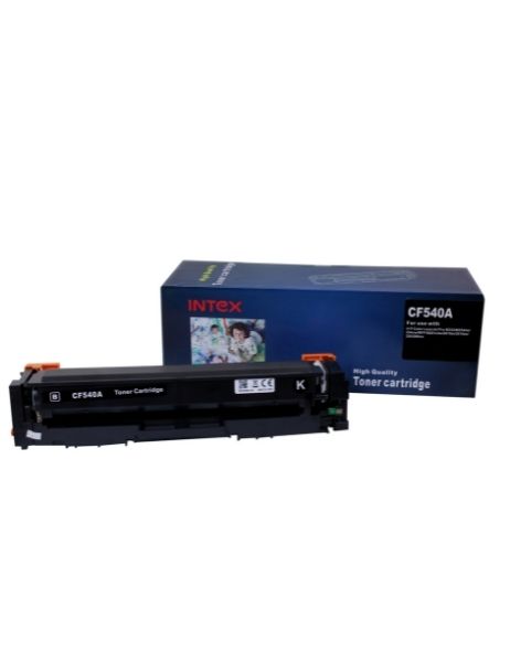 INTEX CF540A Laserjet Toner 203A Black Compatible for HP Color LaserJet Pro M254/M254dw/254nw/ M254n  HP Color LaserJet Pro MFP M281cdw/281fdn/281fdw /280/280nw