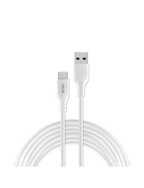 INTEX Speed 3.0 Micro USB Cable 1.5M - White - eDubaiCart