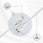 INTEX USB Cable Star 2.4i Lightning 1M White for iphone - eDubaiCart