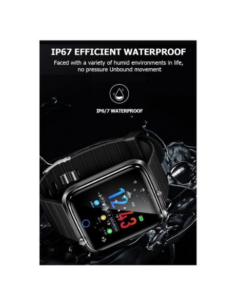 INTEX Fitness Tracker Brandcode-W9, Sleep Monitoring, IP67 Waterproof - eDubaiCart