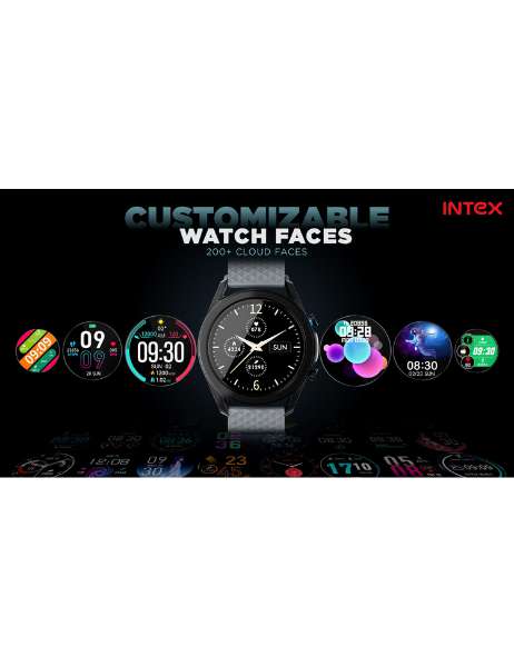 INTEX FitRist Active Smart Watch, Fitness Tracker, Call Function With 45 Days Backup - eDubaiCart